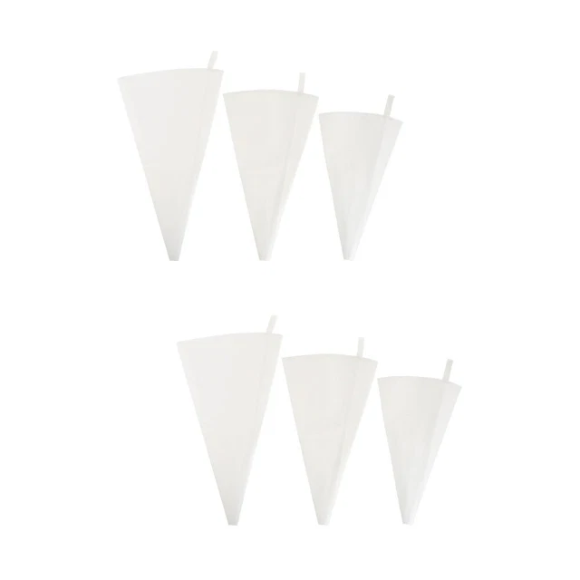 Bolsas para hornear algodón de poliéster para cupcake toppers bolsas de pastelería heladas