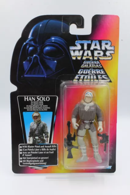 Star Wars Han Solo Hoth Gear 1996 Power of the Force Kenner MOC (AF428)