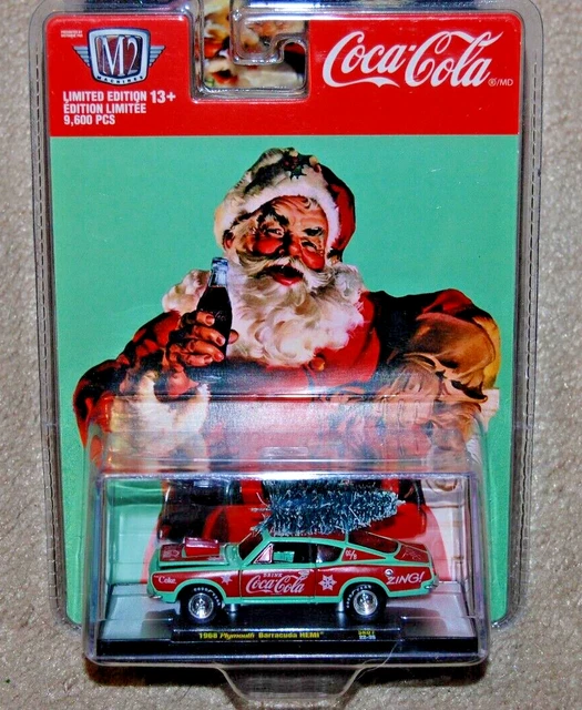 2023 M2 COCA Cola 1968 Plymouth Barracuda Hemi Limited Edition