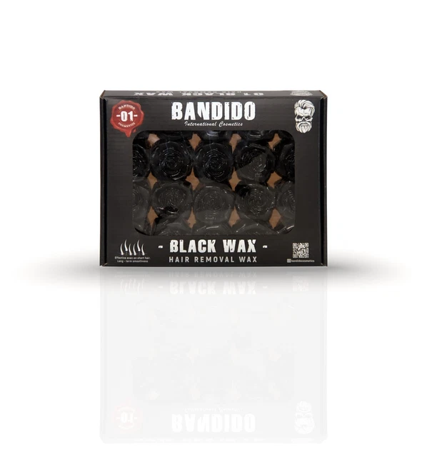 Bandido Noir Wax Cire Naturelle Agda Chaud Dépilatoire 1000ml
