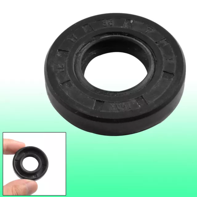 17mm x 35mm x 7mm Metric NBR Double Lipped Oil Shaft Seal TC