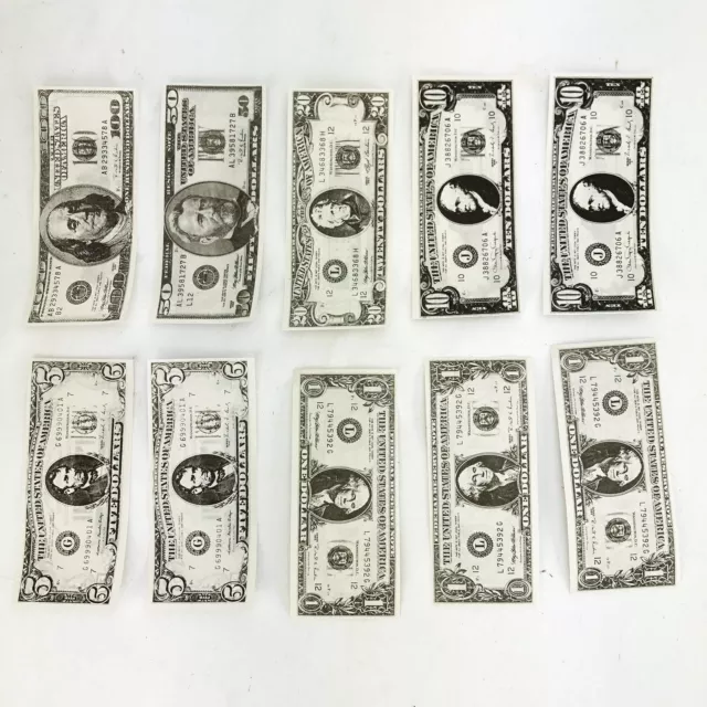 100 Dinero Confeti Fiesta Mezcla A Mini Dólar Facturas Papel