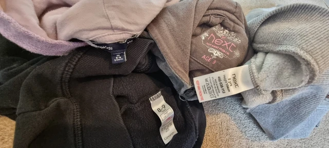 Pacchetto vestiti ragazze età 8-9 anni 4 articoli felpe con cappuccio inc Gap & Next 11