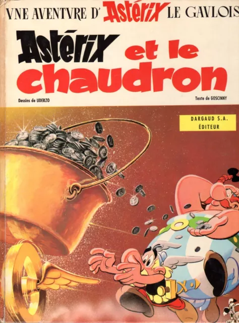 Bd Asterix Et Le Chaudron / Eo / 1969 - Dargaud - Be/Tbe - Bdm 120 Euros