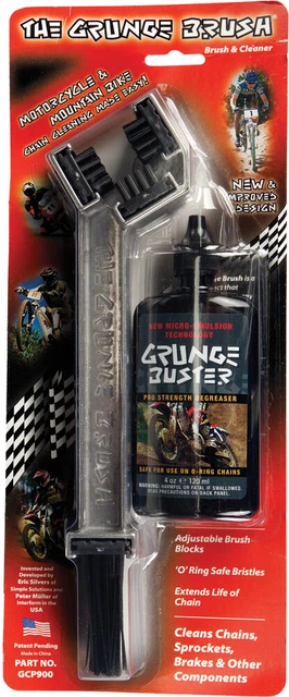 Aluminum Grunge Brush W/ Cleaner Simple Solutions ACP999