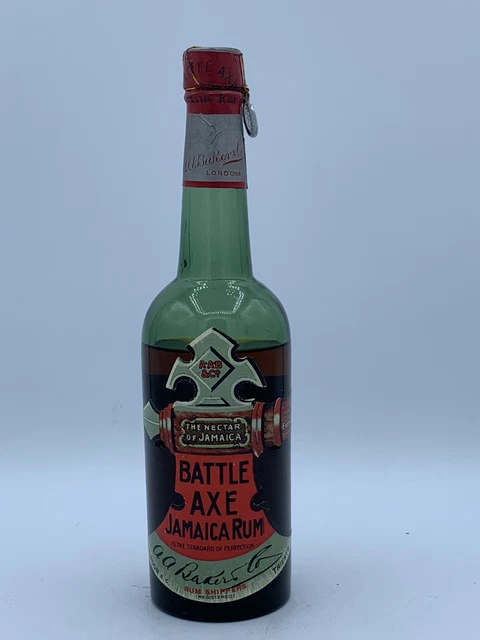 Jamaica Rum Battle Axe A.A. Baker & C. Sigillo Fascio 0,35 65% 1933 - 1944