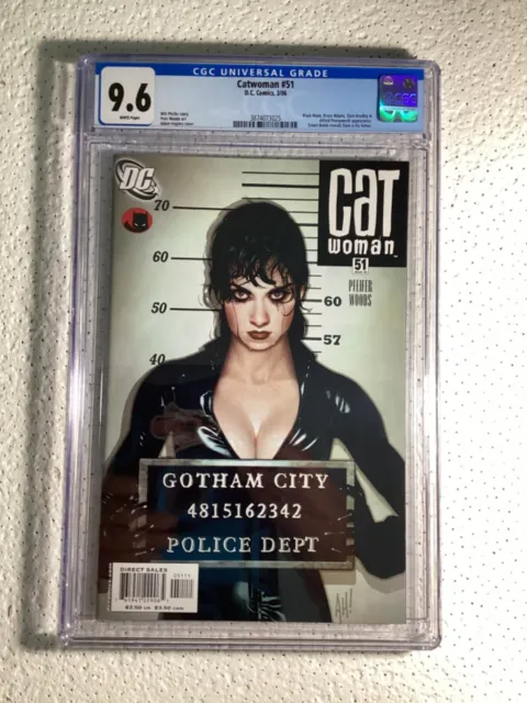 DC Comics, Catwoman #51, Iconic Cover, CGC 9.6, Adam Hughes, Look!