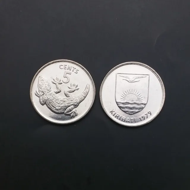 Kiribati one coin, 5 Cents, 1979, KM#3a, Animal, UNC