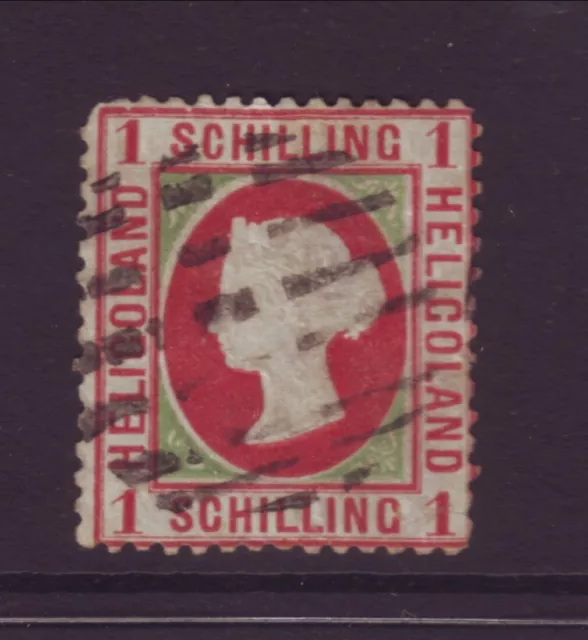 Germany Heligoland 1871 1 Schilling Fine Used