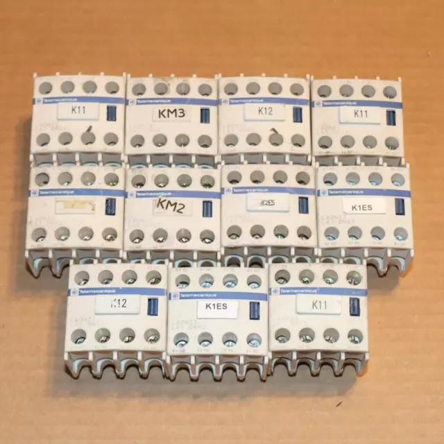 One Telemecanique LA1DN22  Auxilliary Contact Block