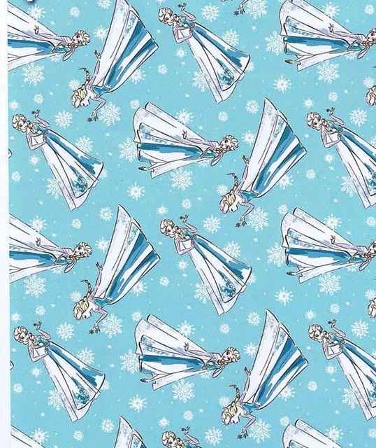 Fat Quarter Disney Frozen Charakter Elsa Sketch 100% Baumwolle Quilt Stoff