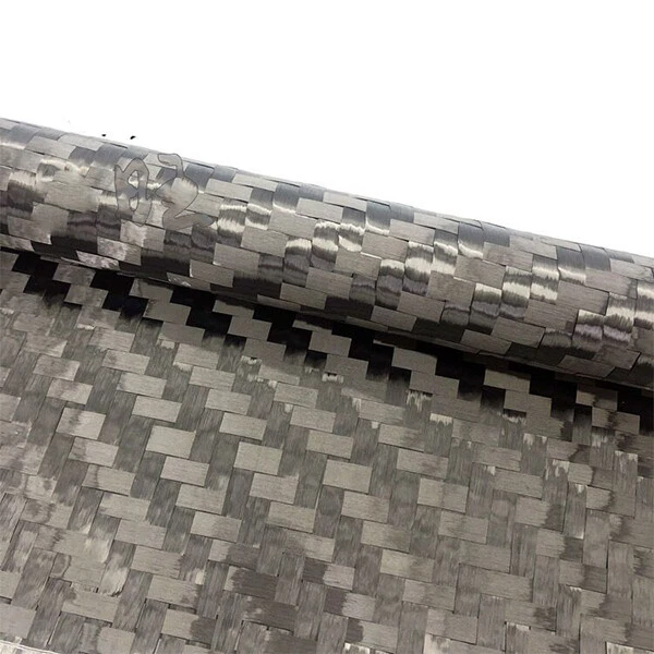 12K 200gsm Ultra-thin Twill Weave Carbon Fiber Cloth 100*50cm Decorative Car