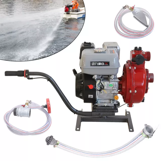 Aquaculture Drug Sprinkling Outboard Engine 4 Stroke 7.5HP Motor Ship Propeller