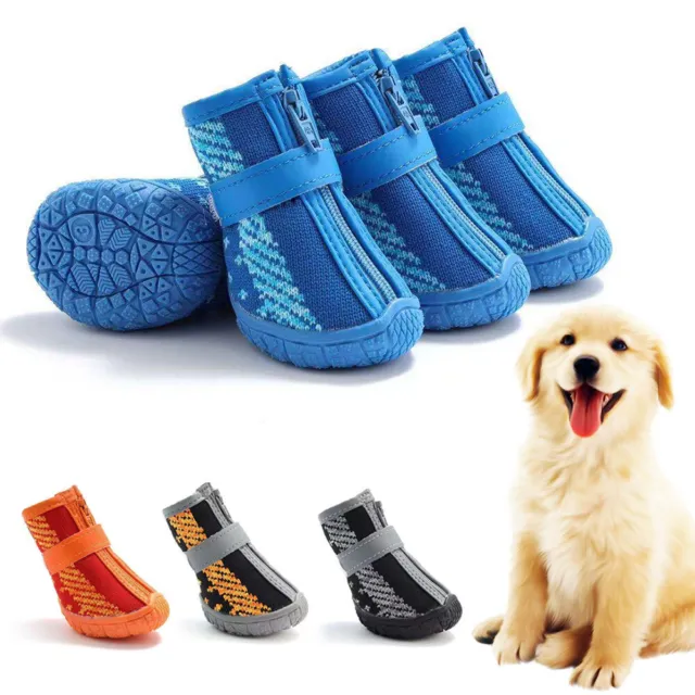 No-slip Dog Warm Socks Paw Protector Prevent Floor Scratching, Stop Licking  Paws