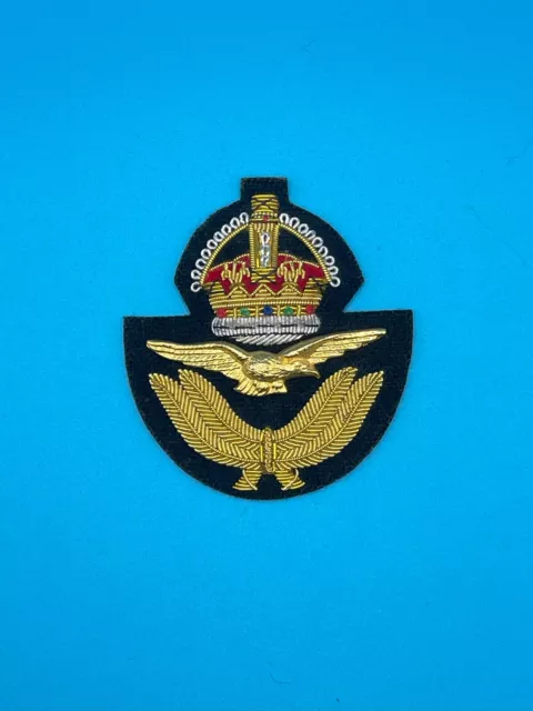 Royal Air Force Officers Cap Badge (Kings Crown)