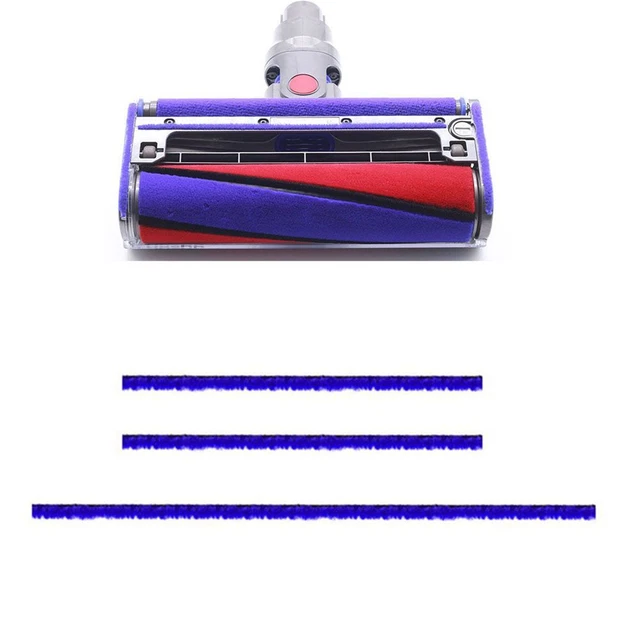 de brosse à rouler Pour Dyson Bandes d'aspirateur Bandes douces en peluche
