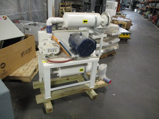 Tuthill Blower Package 3002-21L2 15MAWP 7.5HP 1765RPM 208-230/460V MFD: 2015