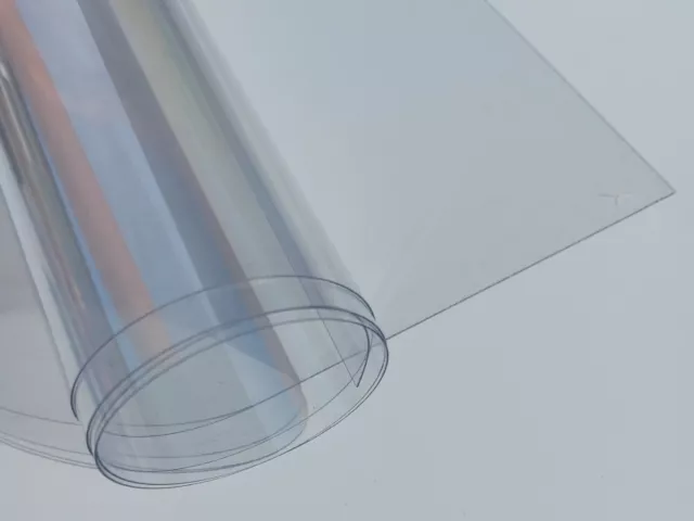 Polycarbonat (PC) Folie Zuschnitt bruchfest klar, farblos 1000 x 600 x 0,5 mm