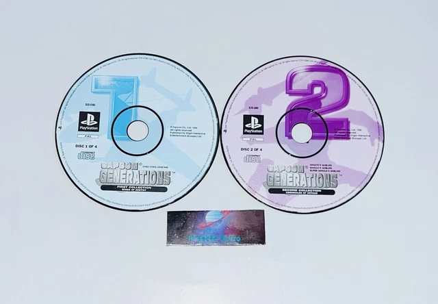Jeu PS1 Capcom Générations - Version PAL FR, Occasion Très Bon état, Compatible PlayStation 1