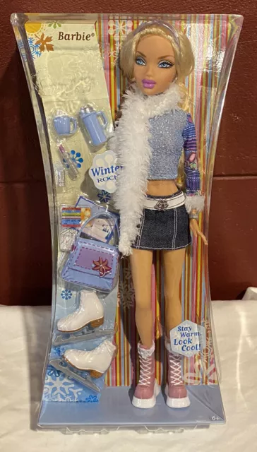 2005 BARBIE MY Scene Kennedy Year Of Style Winter Doll NIB 105.00