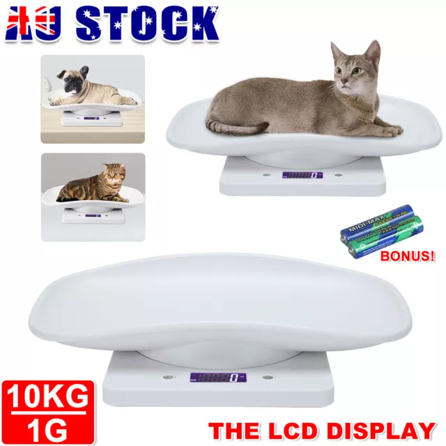 10KG Electronic LCD Digital Pet Scales Weight Scales Tracker Management Scale