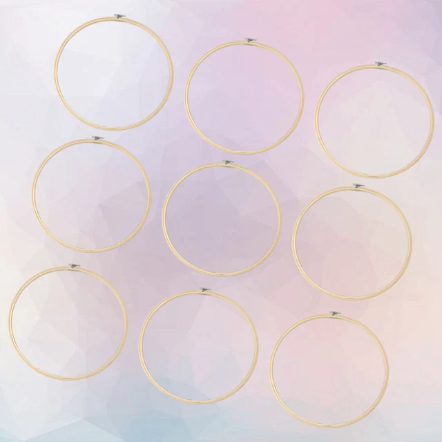 10 Pcs Bambus Stickhalter Stickrahmen Selber Machen Aus Ring