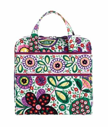NWT Vera Bradley Tech Organizer in Viva la Vera Retired Floral Bag Tote Zip