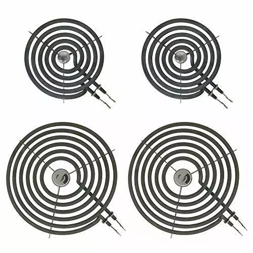 Range Stove Top Surface Element Burner Replacement for GE Hotpoint (4 Pcs) 2