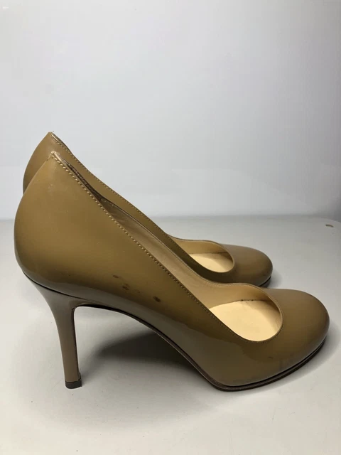 Kate Spade Camel Patent Leather Pump Dress Heels Women’s Sz 9.5B US/40.5EU Italy