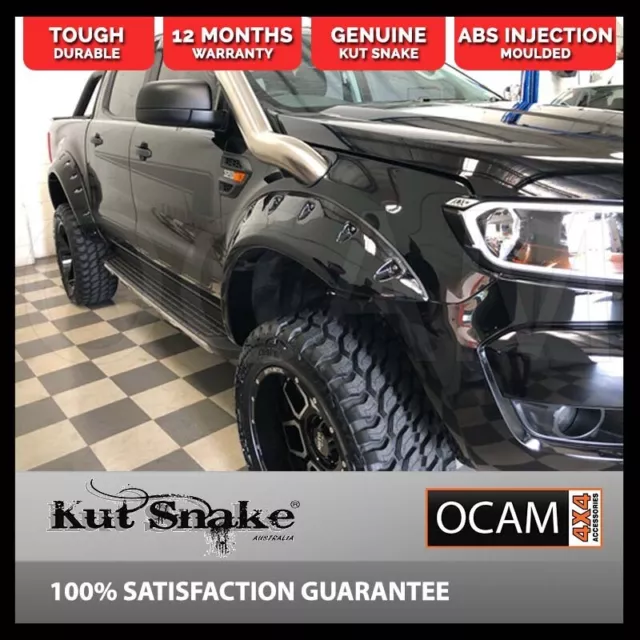 Kut Snake Flares for Ford Ranger PX 2011-2018 Monster Smooth Finish (Code #3/3)