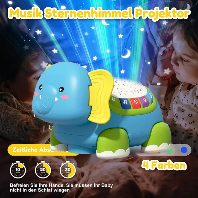 Baby Elektrisch Musikspielzeug Kinderspielzeug Ab 6 Monate Krabbelspielzeug