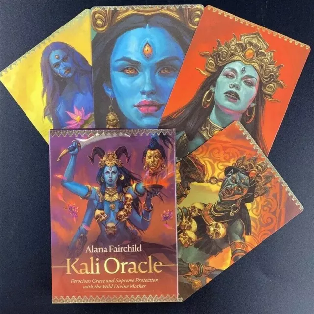 Tarot Of KALI Oracle Deck Games 44 Cards Magic Fate Divination English