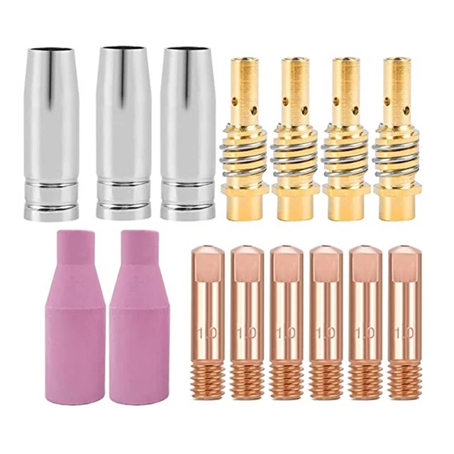 Kit Embouts De Buse Pour Pistolet MIG – Compatible Lotos Mig140, Mig175 – Soudage Fil Fourré