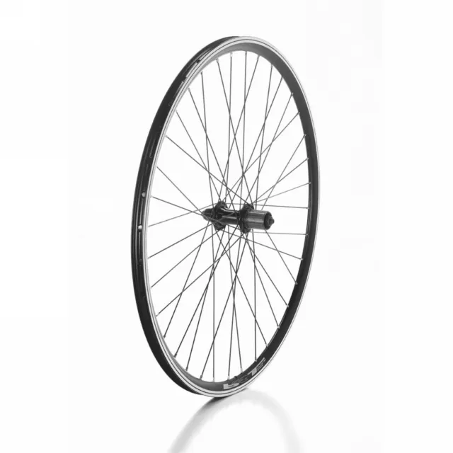 Ruota 28" corsa posteriore cassetta 8/9v qr - freno pattini Beretta cerchi Bici