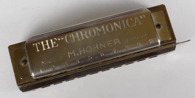 M. Hohner Chromonica Chromatic Harmonica Key of C Made In Germany **READ**