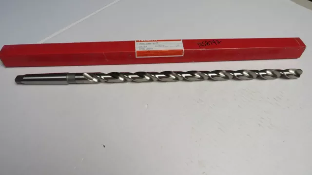 Nachi (1058742) 21/32" Diam X 18" 2Mt Extra Length  Hss Taper Shank Drill Bit