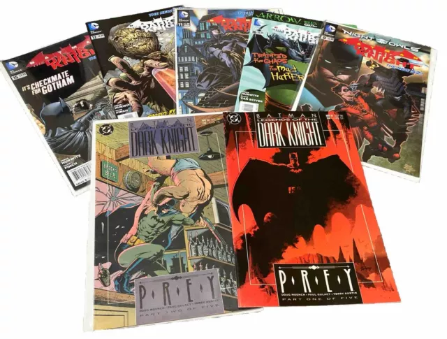 Batman  the Dark Knight #11 12 (DC  1991) +DARK KNIGHT# 9 11 12 15 16 (LOT OF 7)