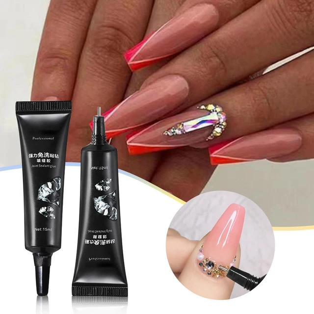 Nail Strong No Clean Sticky Drill Glue Caulking Glue Nail Polish Remover Pads