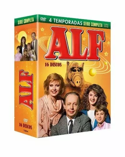 Alf Serie Completa Dvd 1 2 3 4 Coleccion Completa Nuevo Español Castellano