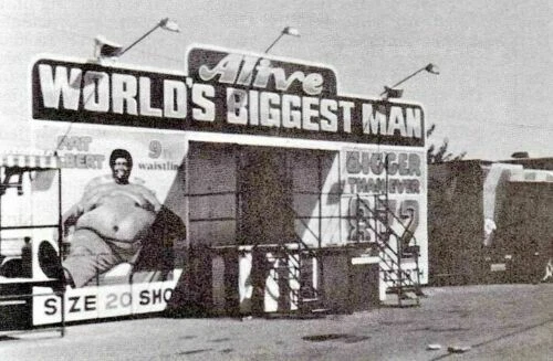 Antique Circus Sideshow Photo 325b Oddleys Strange & Bizarre 2