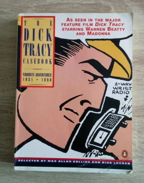 The Dick Tracy Casebook Favourite Adventures 1931-1990 Vintage Paperback Book