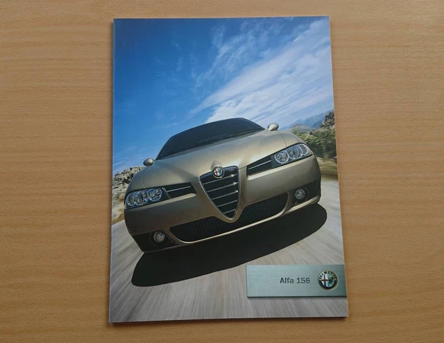 Alfa Romeo Alpha 156 2004 November Catalog Price