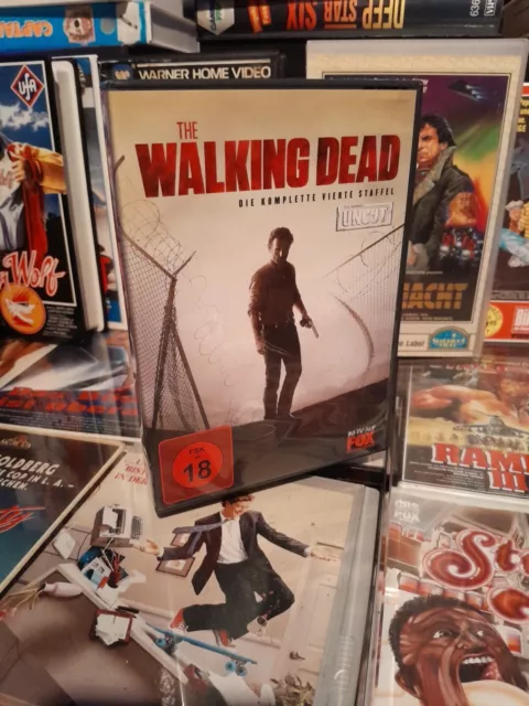 The Walking Dead Die komplette vierte Staffel Season 4 mit 5 DVD's Zombie Serie