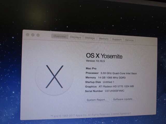 apple mac pro 5.1 2012/13 apple mac pro 5.1 2012/13