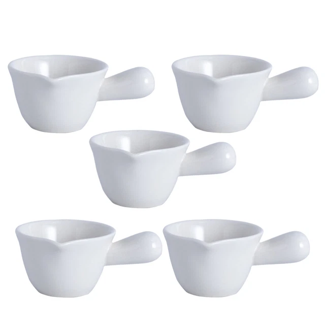 5 piezas vaso de leche de cerámica jarra de salsa asado bebé