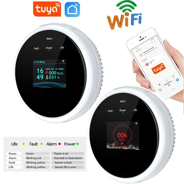 SMART HOME LEAKAGE Sensor Combustible LPG Gas Alarm Natural Gas Sensor ... Circuit Diagram