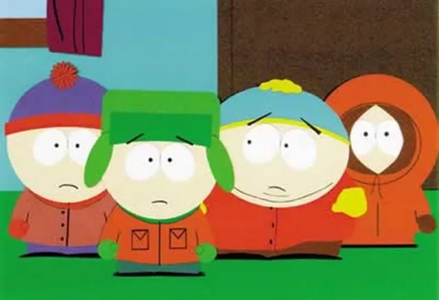 AFFICHE / SOUTH PARK - Stan, Kyle, Cartman and Kenny - 70x100cm