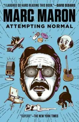 Attempting Normal by Marc Maron (2014, Trade Paperback)