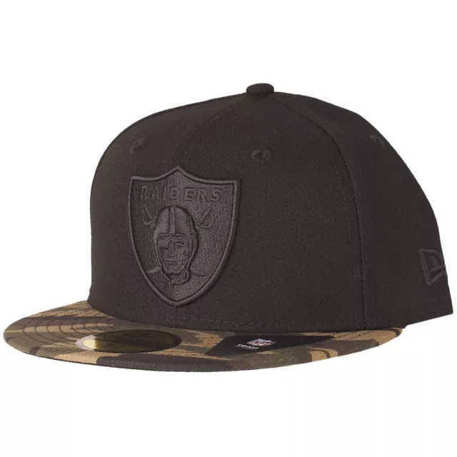 New Era 59Fifty Fitted Cap - WOOD CAMO Oakland Raiders