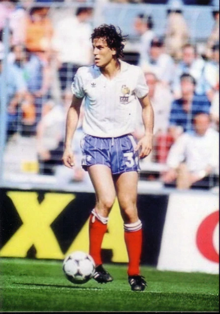 Carte Postale Patrick Battiston - Girondins De Bordeaux 1987, Collection Football
